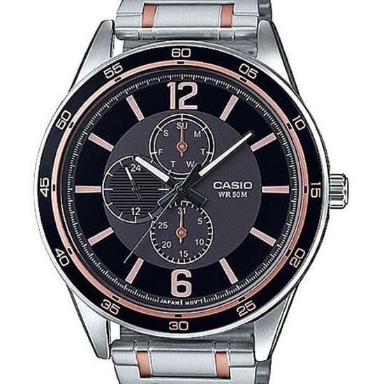 Casio Analog Watch MTP-E319RG-1B MTP-E319RG-1BV