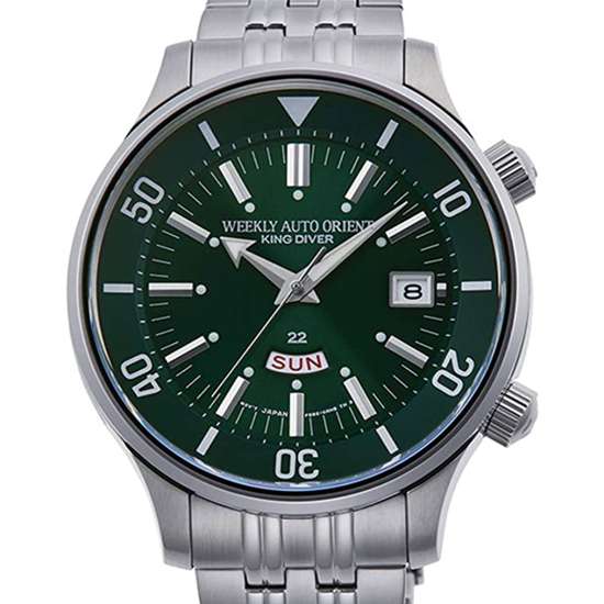Orient King Diver RA-AA0D03E1HB RA-AA0D03E Weekly Auto Watch