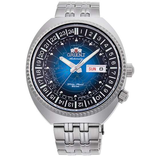 Orient Revival RA-AA0E03L RA-AA0E03L19B World Map Automatic Watch