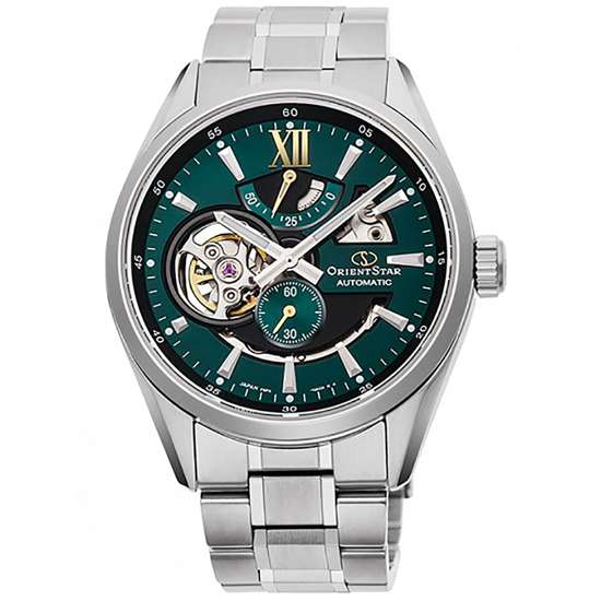 Orient Star Green Skeleton Dial Watch RE-AV0114E RE-AV0114E00B
