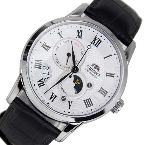 Orient Sun Moon SAK00002S0 SAK00002S AK00002S Leather Watch