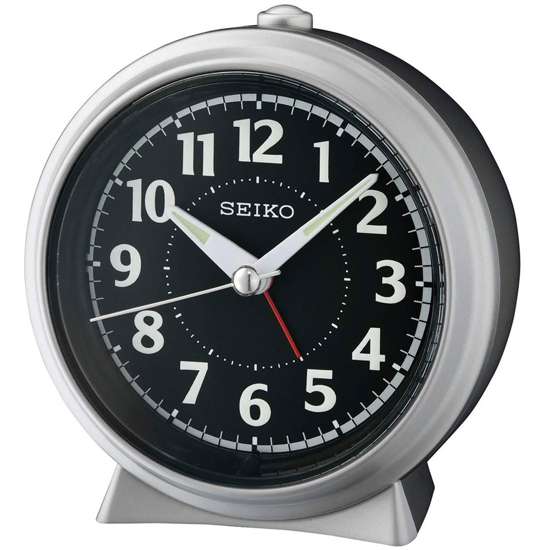 Seiko Bedside Alarm Table Clock QHE160K