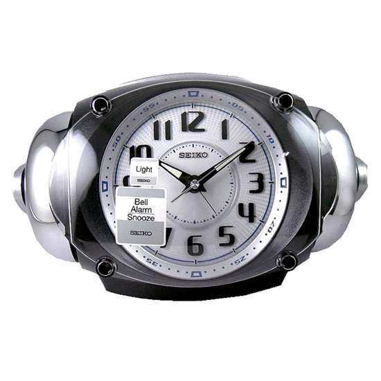 Seiko Loud Bell Snooze Alarm Clock QHK043K