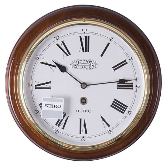 Seiko QXA143-B QXA143B Station Clock (Singapore Only)