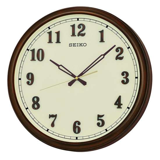 Seiko QXA632BN QXA632B Analog Quiet Sweep Wall Clock