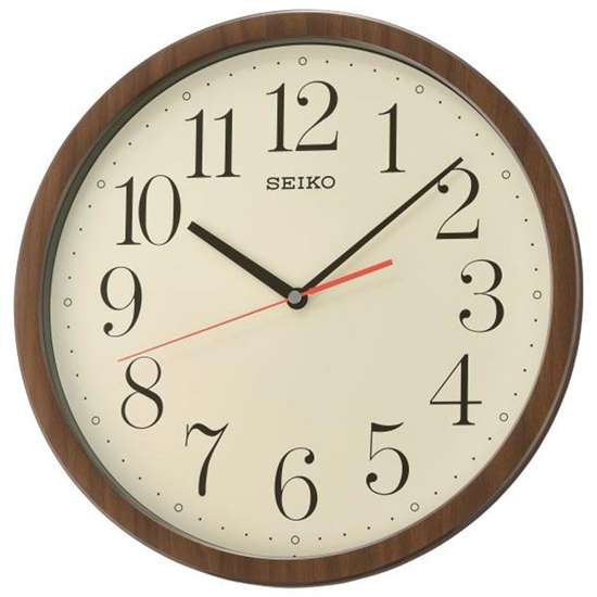 Seiko QXA737B Brown Wall Clock (Singapore Only)