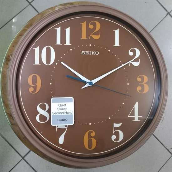 Seiko Decor Round Wall Clock QXA740B