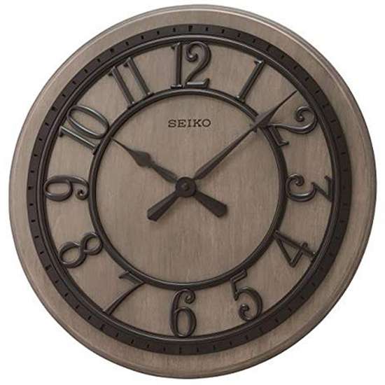 Seiko QXA742N Wooden Wall Clock (Singapore Only)