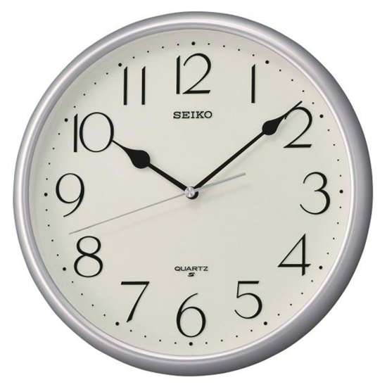 Seiko QXA747ST QXA747S Analog Standard White Wall Clock
