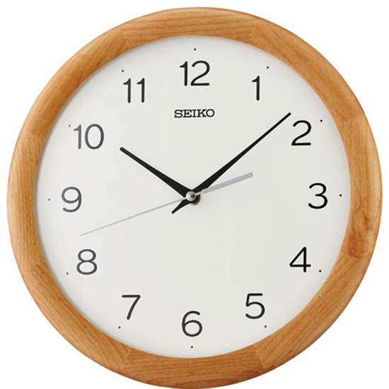 Seiko Quiet Sweep Quartz Wall Clock QXA781B QXA781BN QXA781-B