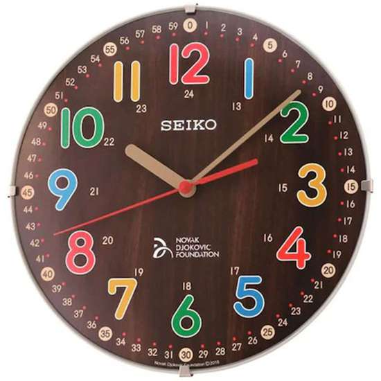 Seiko QXA932B Colorful Wall Clock (Singapore Only)