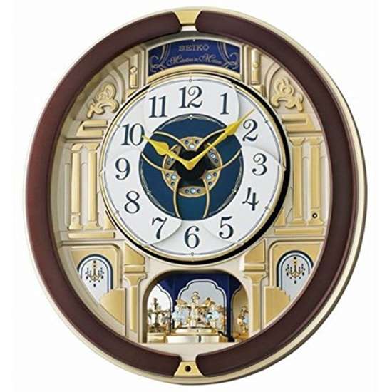 Seiko QXM356-B QXM356B Musical Wall Clock (Singapore Only)