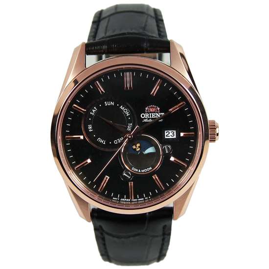 Orient RA-AK0304B RA-AK0304B10B Sun Moon Contemporary Watch