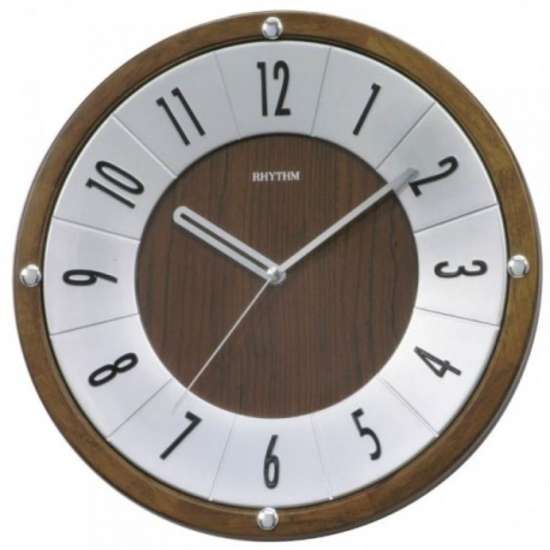 Rhythm Wooden Wall Clock CMG991NR06 (Singapore Only)