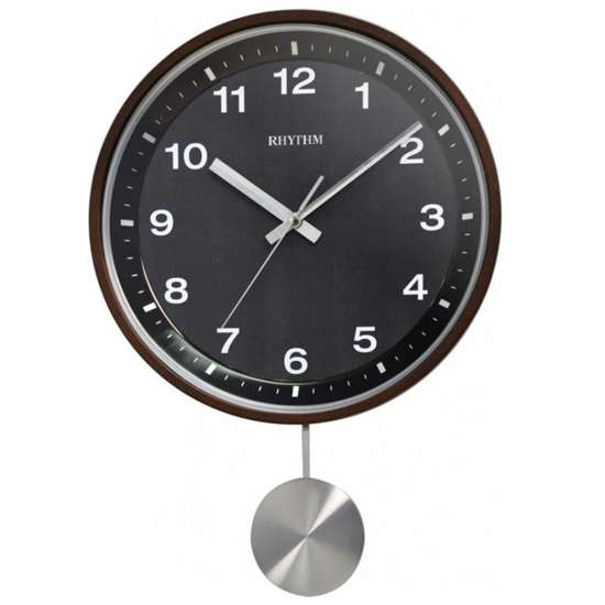 Rhythm Pendulum Wooden Wall Clock CMP550NR06 (Singapore Only)