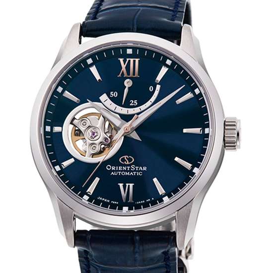 Orient Star RE-AT0006L RE-AT0006L00B Automatic Blue Semi Skeleton Watch