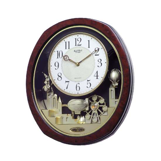 Rhythm Magic Motion Joyful Land Clock 4MH850WU23