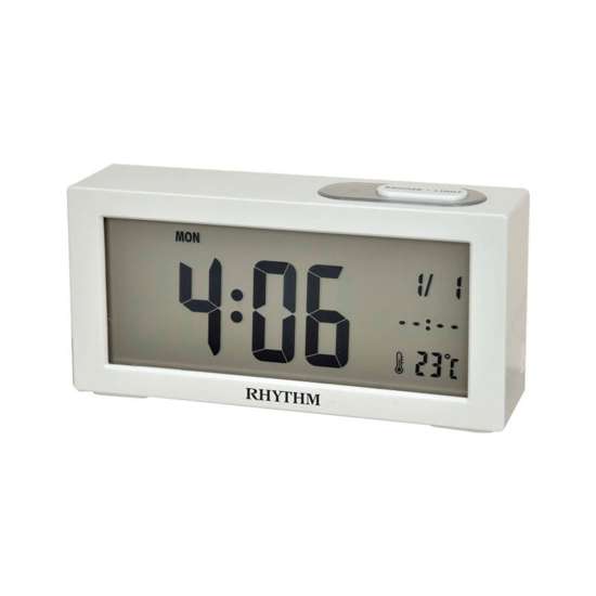 Rhythm Digital Table Alarm Clock LCT092-NR03 LCT092NR03 (Singapore Only)