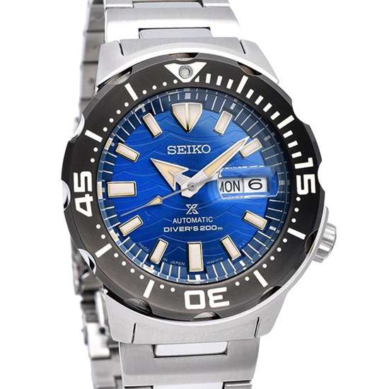 Seiko Prospex SBDY045 Automatic Monster Diving Stainless Watch
