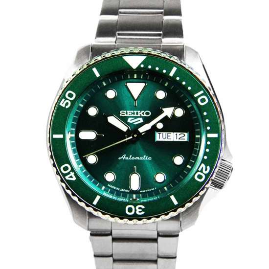 Seiko 5 Automatic SBSA011 Made in Japan Green Dial Sports Watch