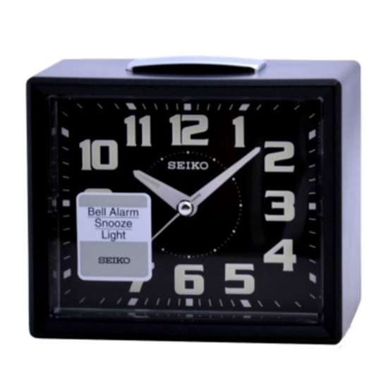 Seiko Desk Alarm Clock QHK024K