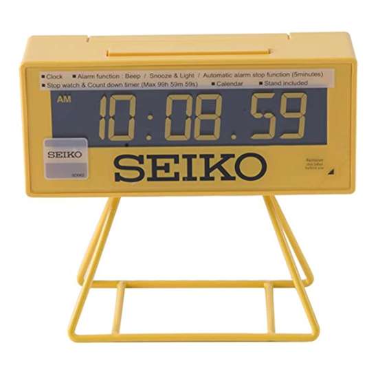 Seiko Sports Timer Stopwatch LCD Clock QHL062Y (Singapore Only)