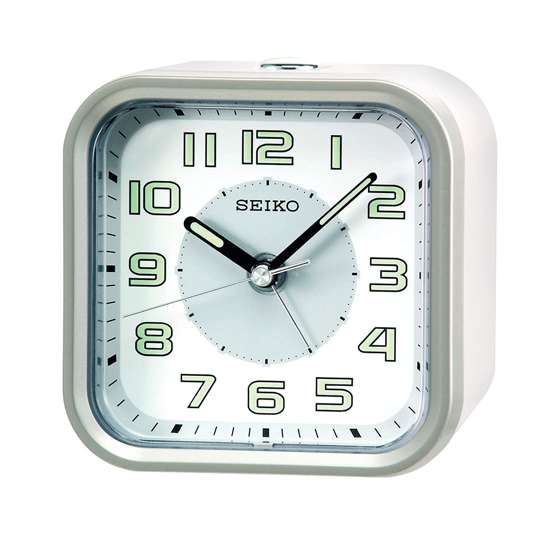 Seiko Alarm Quiet Sweep Desk Clock QHE128A QHE128AN (Singapore Only)