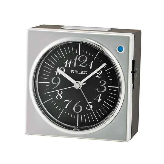 Seiko Alarm Clock QHE150S QHE150SN