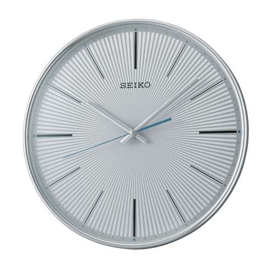 Seiko Silver Wall Clock QXA733S QXA733SN (Singapore Only)