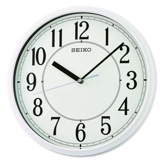 Seiko QXA756H QXA756HN White Round Wall Clock