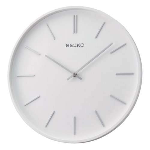 Seiko Wall Clock White Wooden Case QXA765W QXA765WN