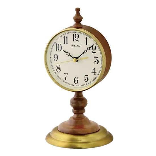 Seiko Anniversary Mantel Desk Standing Clock QXG151 QXG151G