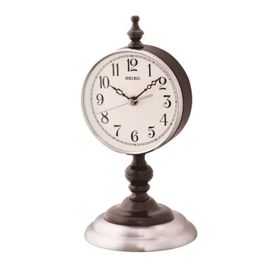 Seiko Anniversary Mantel QXG151 QXG151S Desk Standing Clock