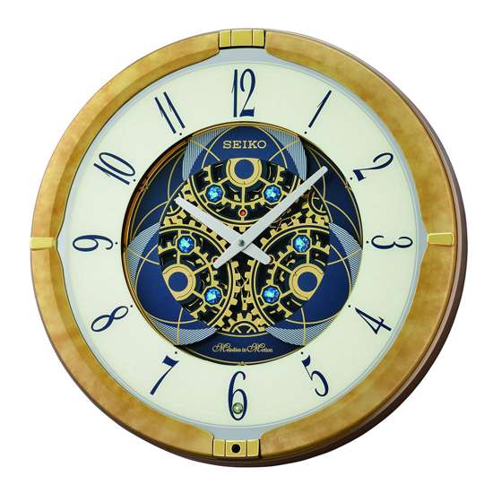 Seiko QXM387G QXM387GN Musical Motion Wall Clock