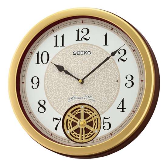Seiko QXM388G QXM388GN Musical Motion Wall Clock