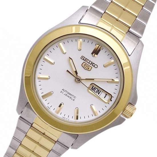 Seiko 5 Automatic SNKK94K1 SNKK94 SNKK94K Two Tone Watch