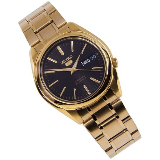 Seiko 5 Automatic Gold Watch SNKL50K1 SNKL50 SNKL50K