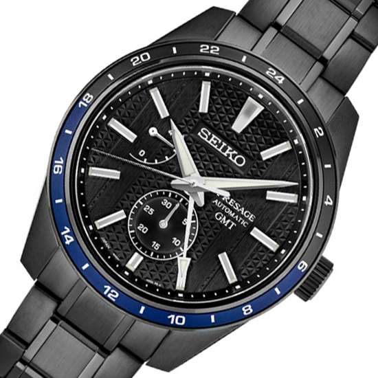 Seiko Zero Halliburton Black SPB271J1 SPB271 SPB271J Sharp Edged Limited Edition Watch