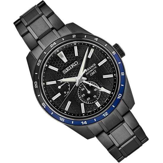 Seiko Zero Halliburton Black SPB271J1 SPB271 SPB271J Sharp Edged Limited Edition Watch