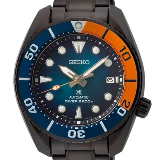 Seiko Taiwan Sumo Prospex SPB343J1 SPB343 SPB343J Limited Edition Black Watch