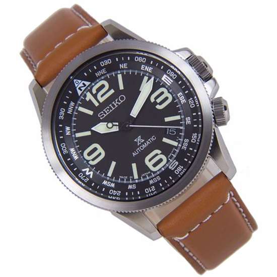 Seiko SRPA75J1 SRPA75 SRPA75J Automatic Leather Watch