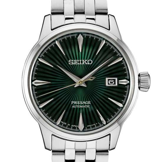 Seiko Mockingbird Presage Cocktail Time Watch SRPE15 SRPE15J1 SRPE15J