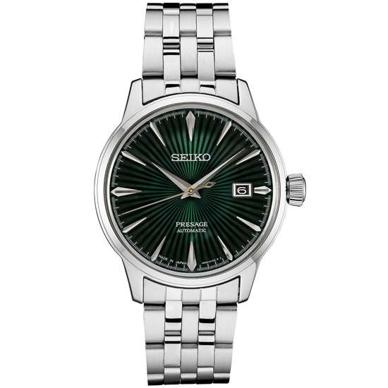 Seiko Mockingbird Presage Cocktail Time Watch SRPE15 SRPE15J1 SRPE15J