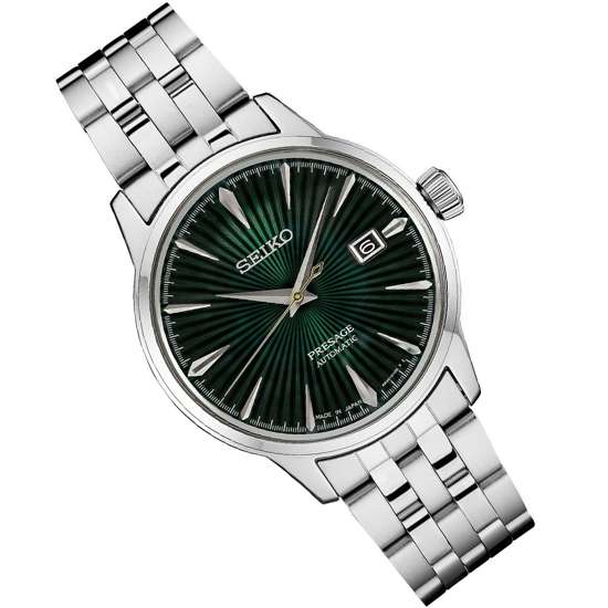 Seiko Mockingbird Presage Cocktail Time Watch SRPE15 SRPE15J1 SRPE15J