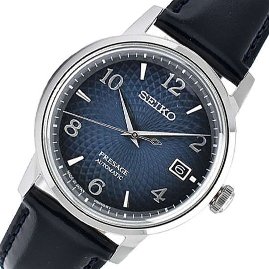 Seiko SRPE43J1 SRPE43 SRPE43J Presage Leather Watch