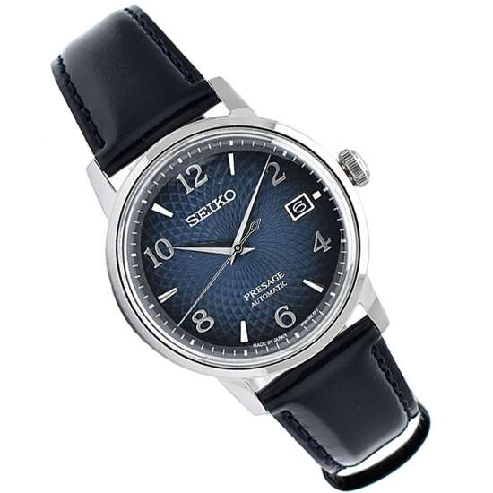 Seiko SRPE43J1 SRPE43 SRPE43J Presage Leather Watch
