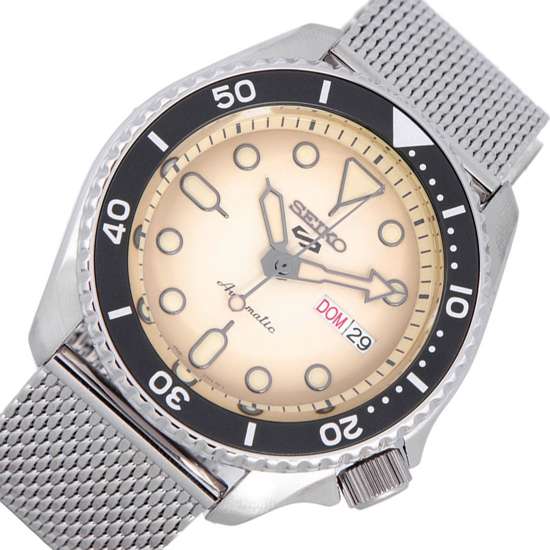 Seiko 5 Sports Mesh Watch SRPE75 SRPE75K SRPE75K1