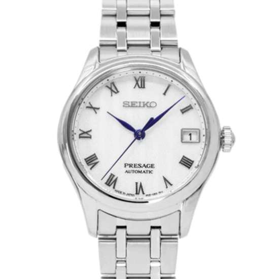 Seiko Presage Womens Zen Garden SRPF49J1 SRPF49 SRPF49J White Dial Watch