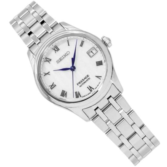 Seiko Presage Womens Zen Garden SRPF49J1 SRPF49 SRPF49J White Dial Watch