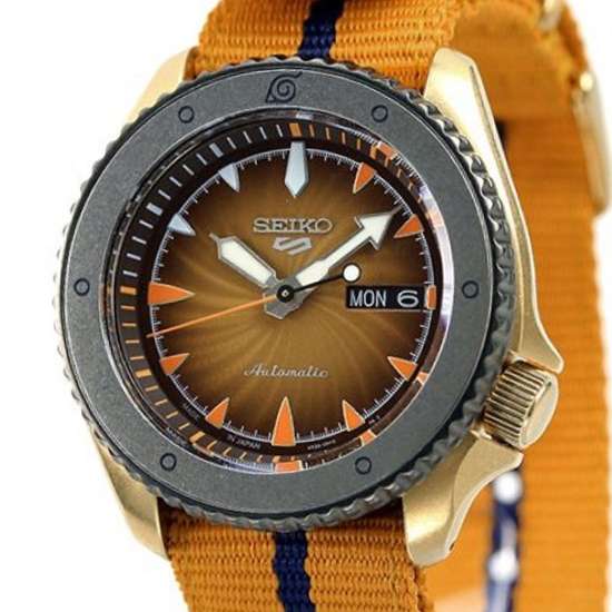 Seiko SRPF70K1 SRPF70 SRPF70K Naruto Limited Edition Watch
